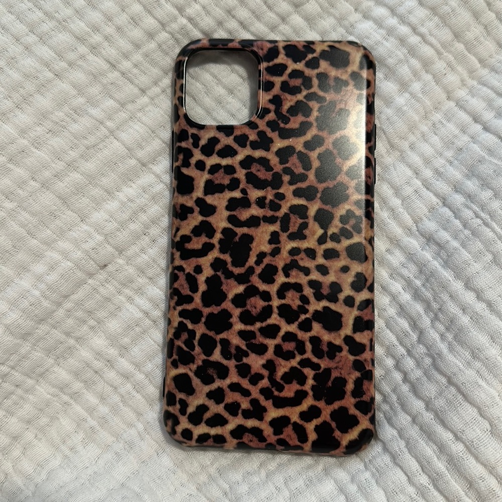 Cheetah iohone 11 pro max hard cover case